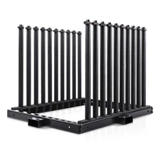 Windshield Rack Foam Pads with 22 Inch High Masts (9 Lite Slot Rack)