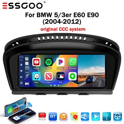 8.8'' For BMW e60 E61 E90 E91 CCC Android 13 64G Car Stereo Radio GPS CarPlay BT