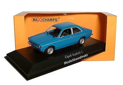 Minichamps 940045601 Opel Kadett C Limousine 1974 blau 1:43 NEU OVP