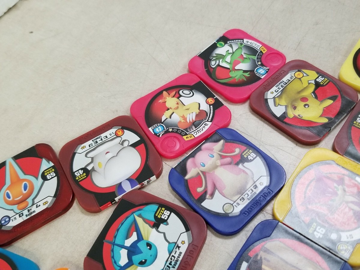 Lot of 72 - Pokemon Tretta TOMY Arcade Coin Japanese | eBay