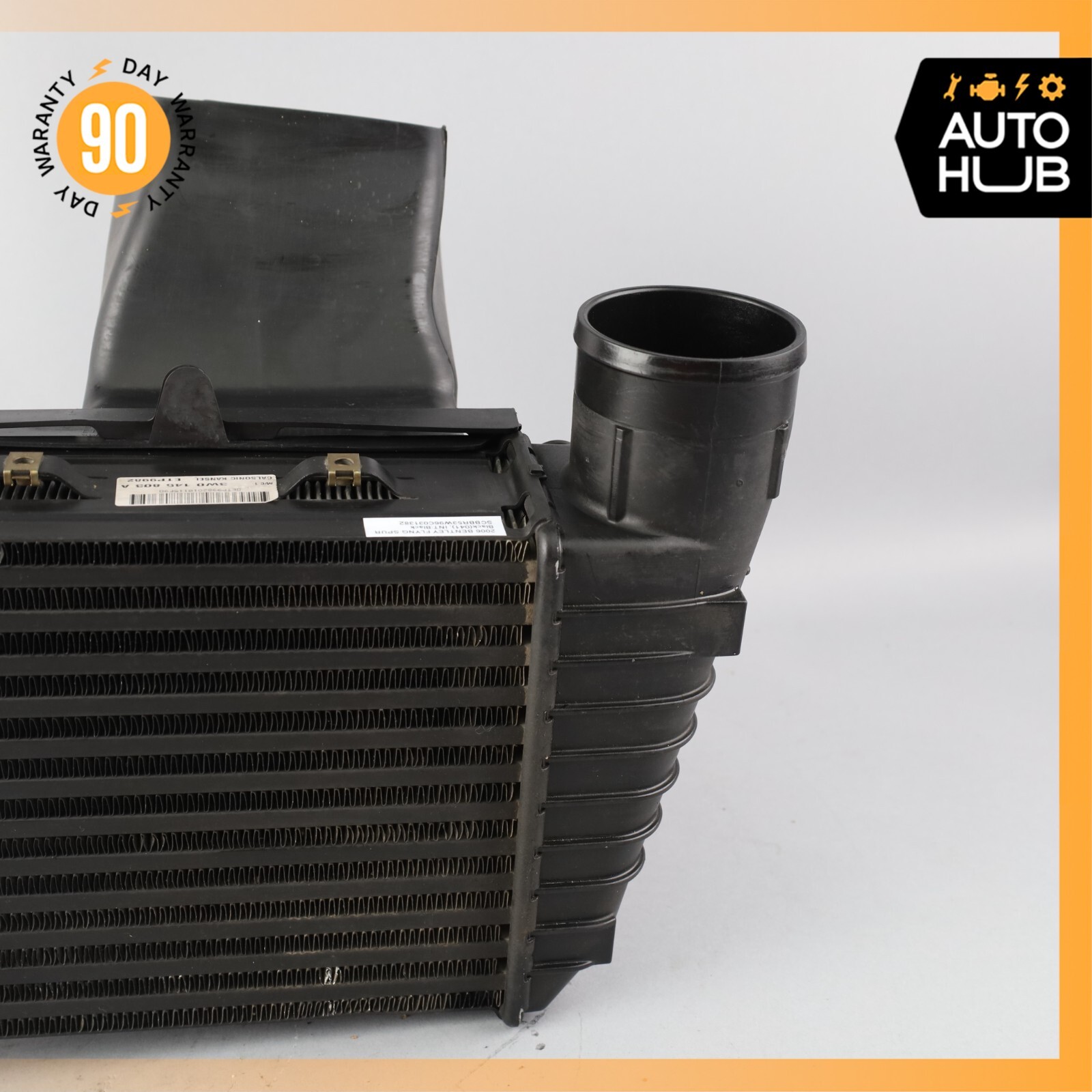 Bentley Continental Flying Spur Left Side Turbo Intercooler Radiator OEM 78k
