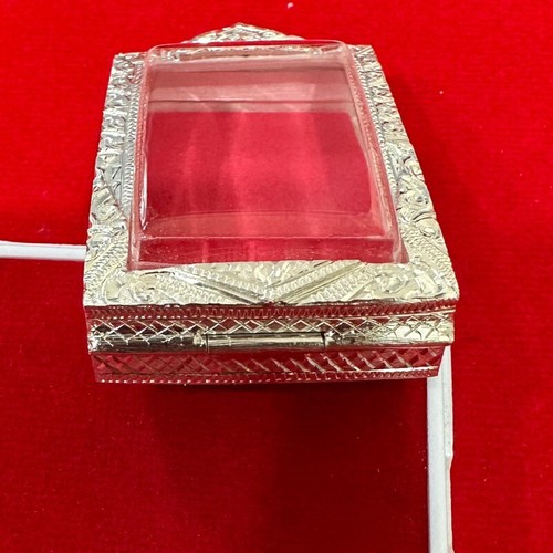 G3 Real Silver 92.5 Case Phra Somdej Lp Frame Amulet Pendant 2.9*4.1*0.75 cm - Picture 6 of 7