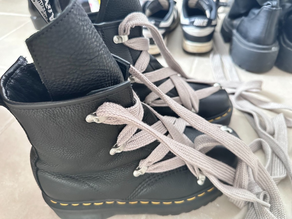 Dr. Martens 1460 Quad Leather Sole Pentagram Jumbo Lace Boot Dr. Martens 1460 Quad Leather Sole Pentagram Jumbo Lace Boot