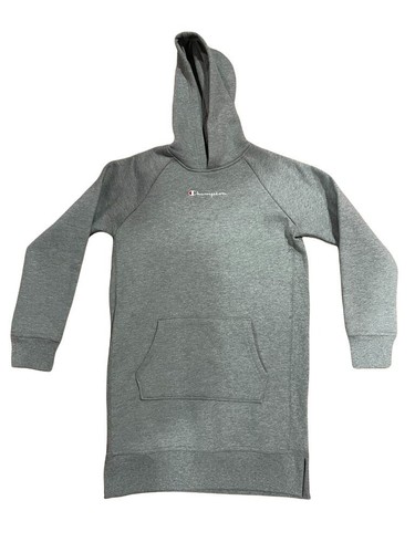 Champion Hoodie Dress Gray Youth Medium 