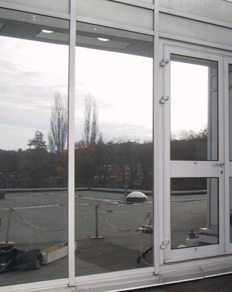 107 - Film Solaire Pour Vitrage ARGENT (Rejet IR: 80%) - 1 m x 1.52 m - Photo 3/4