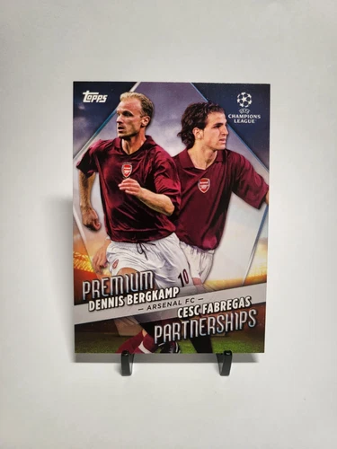 2022-23 Topps UEFA - #PP-6 Dennis Bergkamp, Cesc Fabregas - Premium Partnerships