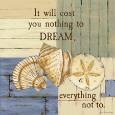 Ceramic Backsplash Tile Mural Inspirational Kitchen/Bathroom - To Dream