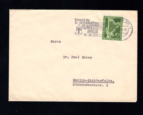 Berlin 1953 - No. 72 EF, Special Stamp (BLN-1)