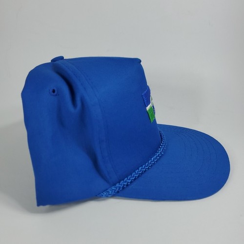 Vintage Logo Seattle Seahawks NFL Football Snapback Hat Drew Pearson Rope Retro - Picture 3 of 13