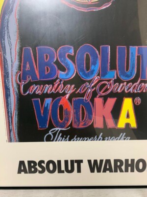 Andy Worhol / ABSOLUT VODKA 1990s Campaign Japan Original AD