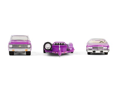 1974 CADILLAC ELDORADO & 1972 CHEVROLET C30 TRUE ROMANCE 1/64