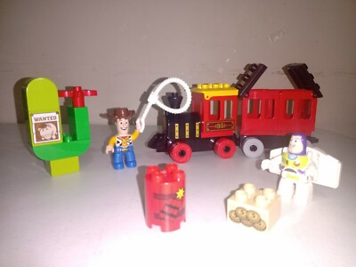 LEGO DUPLO TOY STORY TRAIN #10894 COMPLETE 21 PCS RETIRED 2019 WOODY BUZZ  VGC