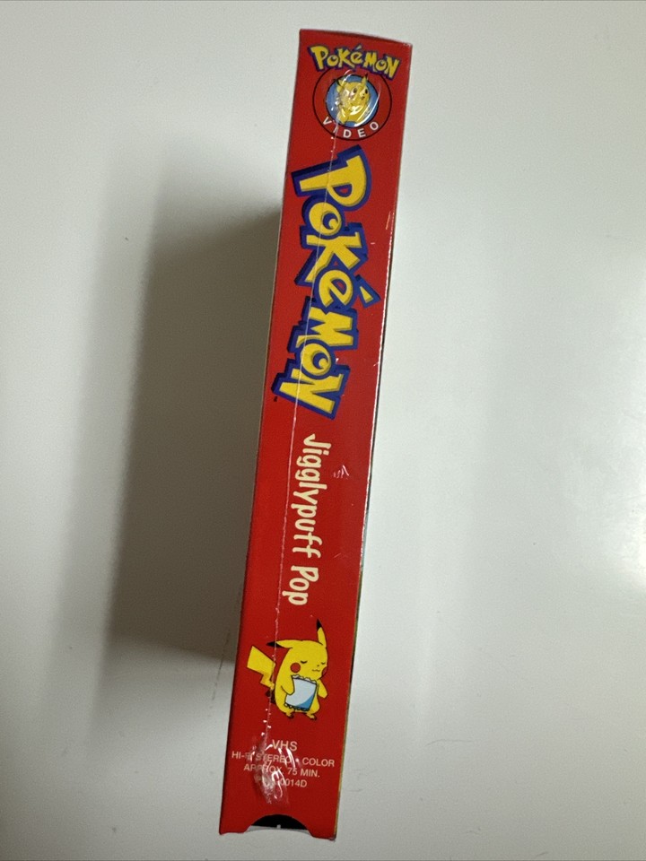 Pokemon Jigglypuff Pop VHS Brand New Sealed “pioneer” | eBay