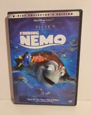 DISNEY PIXAR FINDING NEMO ANIMATED MOVIE DVD SPECIAL COLLECTOR'S EDITION