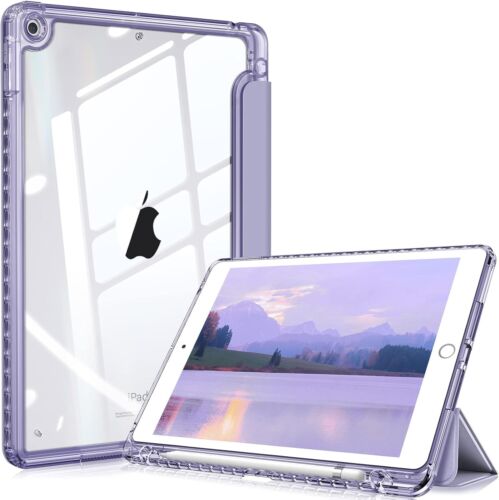 Slim Case For iPad 9th 8th 7th 10.2 inch Shockproof Cover with Clear Back Shell - Picture 25 of 26