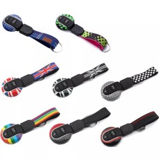 For 2014-2024 MINI Cooper Countryman Clubman Remote Key Fob Case Cover Keychain