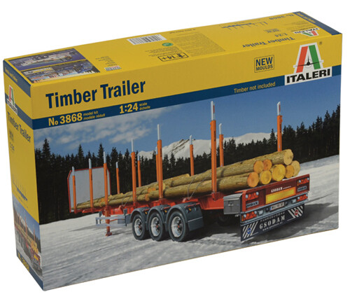 Italeri TIMBER TRAILER KIT 1:24 - Foto 1 di 1