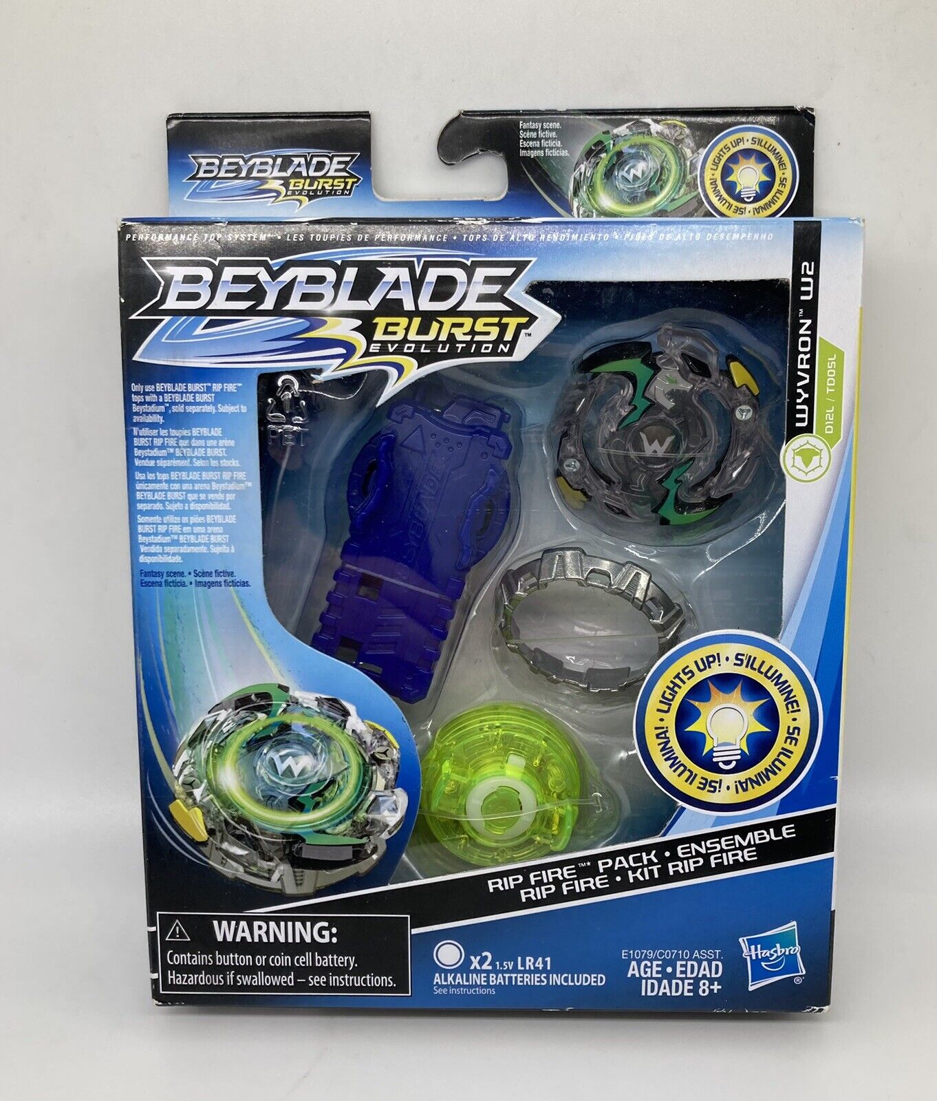 Beyblade Burst Rip Fire Wyvron W2 Has to Evolution Starter Pack Kit NEW