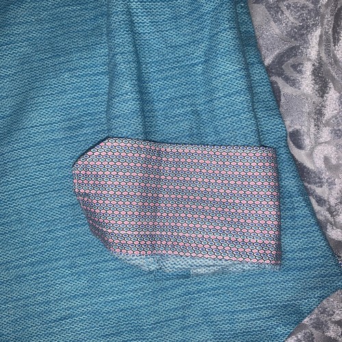 Robert Graham Button Up Shirt Men’s Brixton Linen Cotton Size Small Blue - Picture 3 of 10