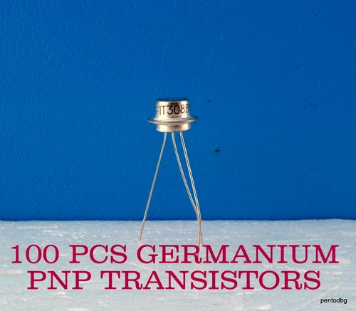 100 GERMANIUM TRANSISTORS 1T308V GT308V/ AF109/ 120MHz MILITARY IN ORIGINAL BOX