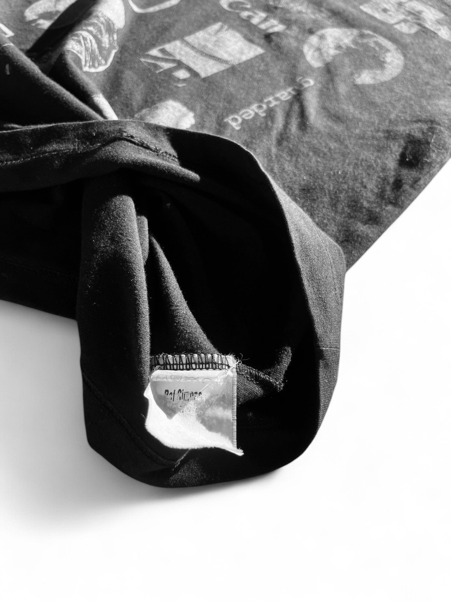 Raf Simons Consumed Tank Top Mens size 46 Black 03ss Sleeveless