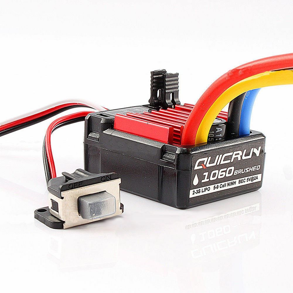 RC Car Hobbywing QuicRun 1060 60A Brushed ESC Electronic Speed Controller