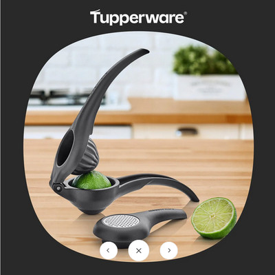 Tupperware Zest ´n Press Zitruspresse mit Reibe