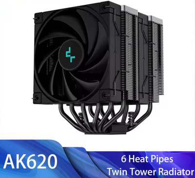 Deepcool CPU Kühler AK620 DIGITAL USB R BKADMN-G