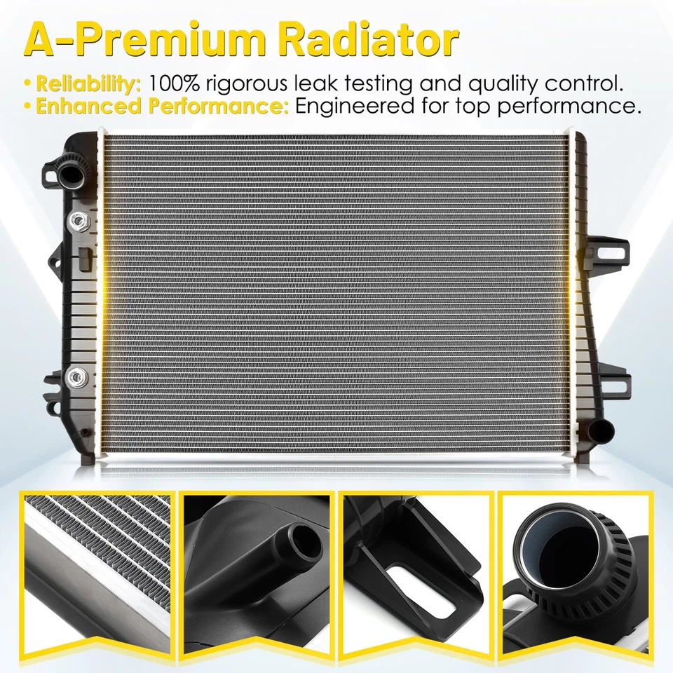 Radiator For GMC Sierra Chevrolet Silverado 2500 HD 3500 HD 6.6L 2006-2010 - Image 4 of 4