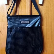 S.T.Dupont Black Crossbody Bag Leather