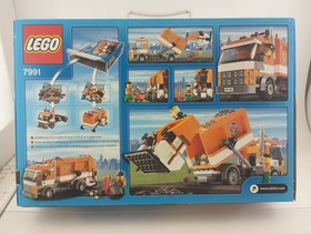 Lego City Recycle Truck 2007 ~ NIB #7991 ~ Retired, Original Factory-sealed Box