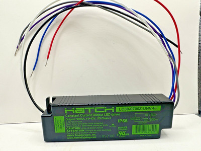 Hatch LC30-0700Z-UNV-FF Constant Current Output LED Driver