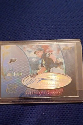 2001 Topps Finest - Authentic Autograph Josh Hamilton #FA-JHH (AU)