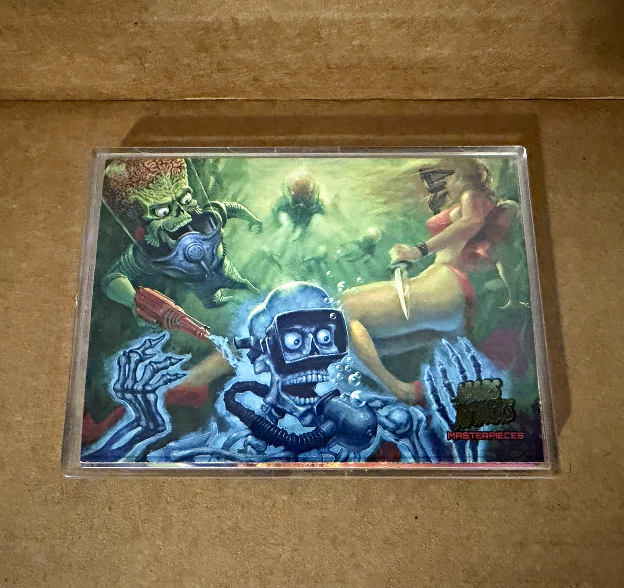 Topps Mars Attacks! Invasion Masterpieces Card Set. Ed Repka 5/5
