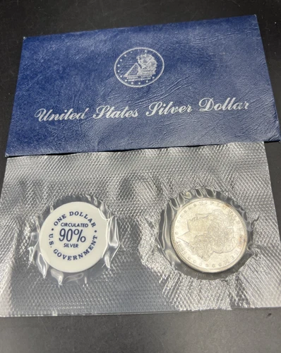 1881 S $1 GSA Morgan Silver Dollar GSA Circ Soft Pack - BU UNC