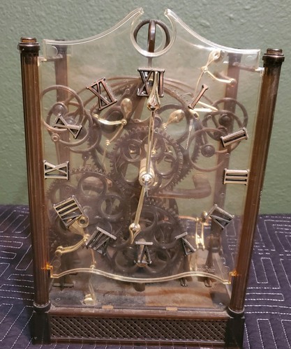 Gordon Bradt Animated Time Machine Clock ELECTRIC MASTER MOTION For Parts
