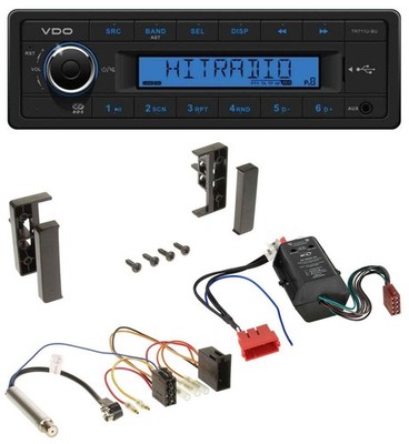 VDO AUX 1DIN MP3 USB Autoradio für Audi A2 A3 8L A6 C5 A4 B5 Bose Aktivsystem Mi