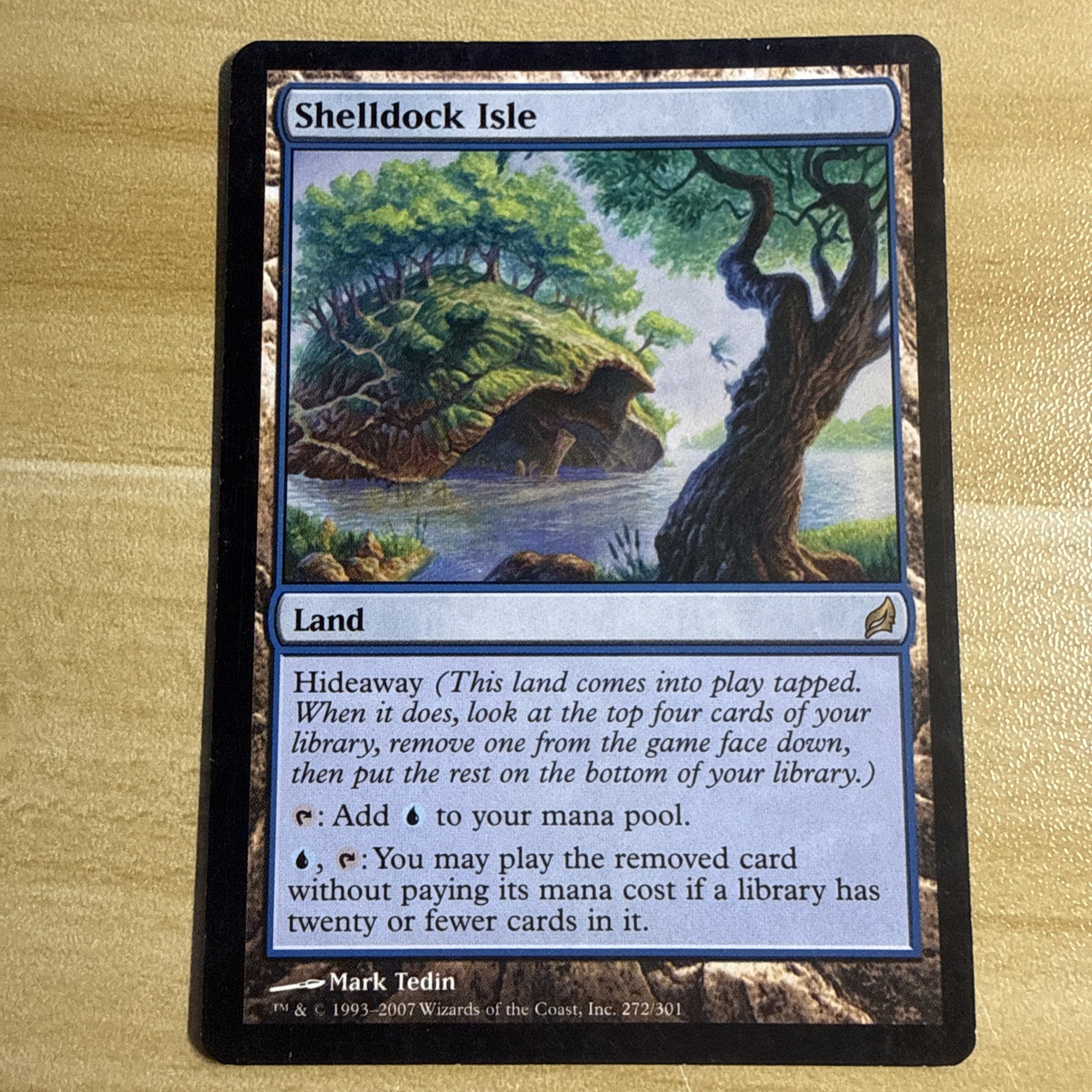 Shelldock Isle 272 Rare Lorwyn Magic: The Gathering MTG - LP