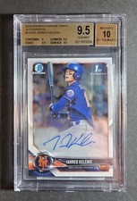 2018 Bowman Draft Chrome Auto Jared Kelenic BGS 9.5 Auto 10.