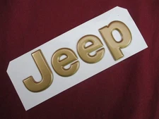 NOS OEM Jeep Grand Cherokee "JEEP" Lift Gate Emblem 1994 - 98