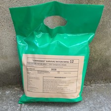New French Menu 12 Commando 24hr Ration Pack MRE 2028 Duck Mash Pork ( RCIR )