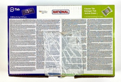 Rational Oven Cleaner & Care Tabs 15 Green 10 Purple 56.01.527