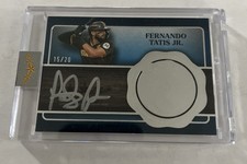 FERNANDO TATIS JR. 2025 Topps Five Star Silver Signatures Blue /20 San Diego