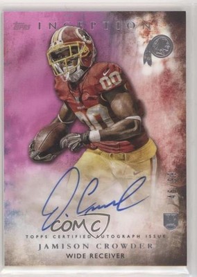 2015 Topps Inception Rookie Magenta 46/99 Jamison Crowder #RA-34 Auto RC g2x