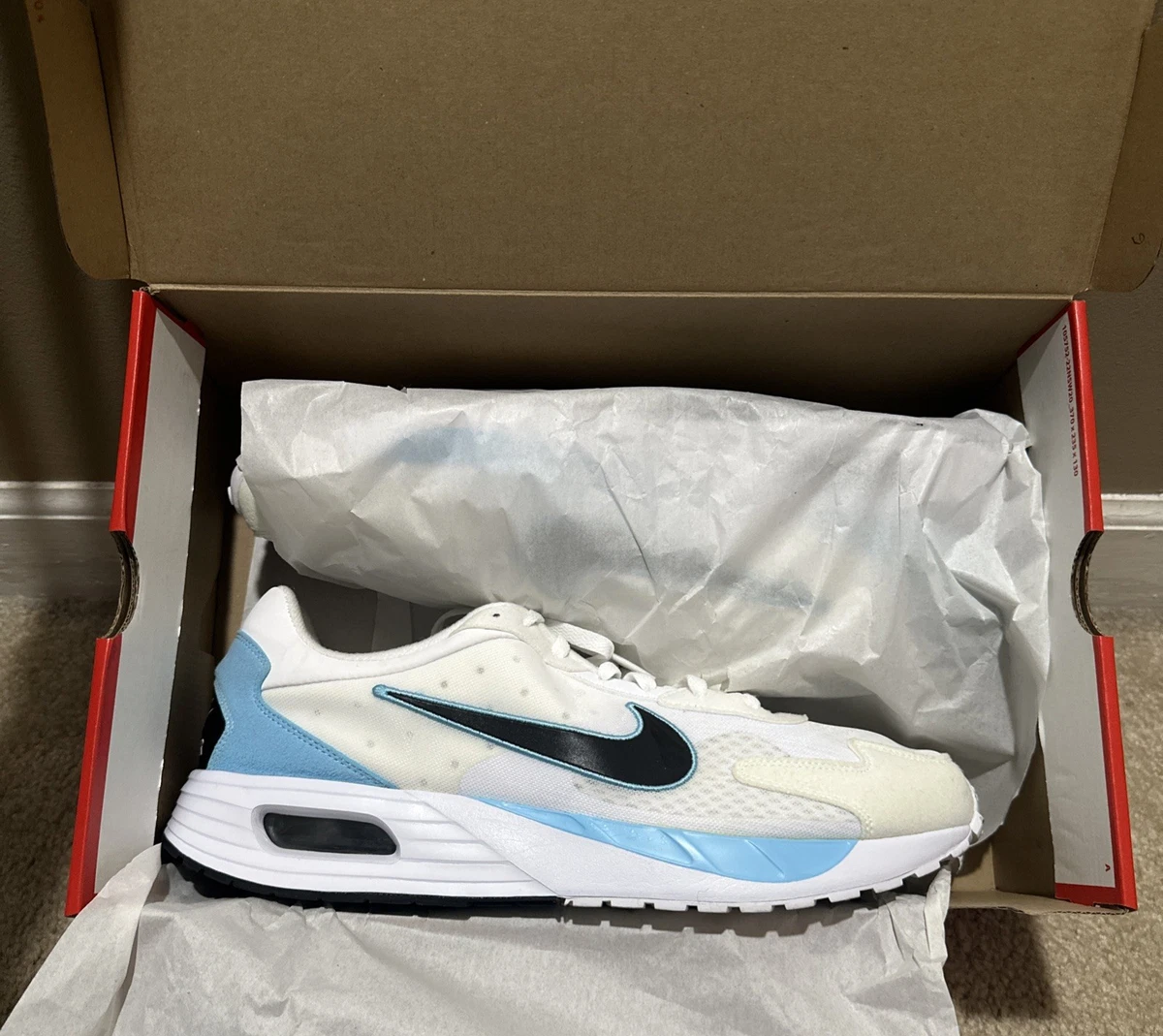 Nike Air Max Solo White Aquarius Blue for Sale | Authenticity
