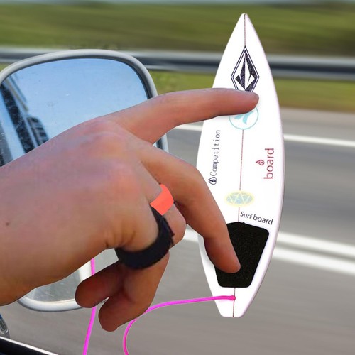 Finger Surfboard Cool Fingerboard Toy Surf the Wind Plastic Mini Board Portable - Picture 1 of 11