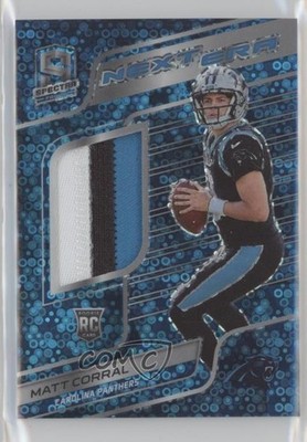 2022 Panini Spectra Next Era Neon Blue Prizm 24/60 Matt Corral Rookie RC 0x2s
