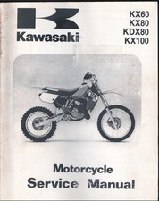 1988-2004 Kawasaki KX60 KDX80 KX80 KX100 Service Manual