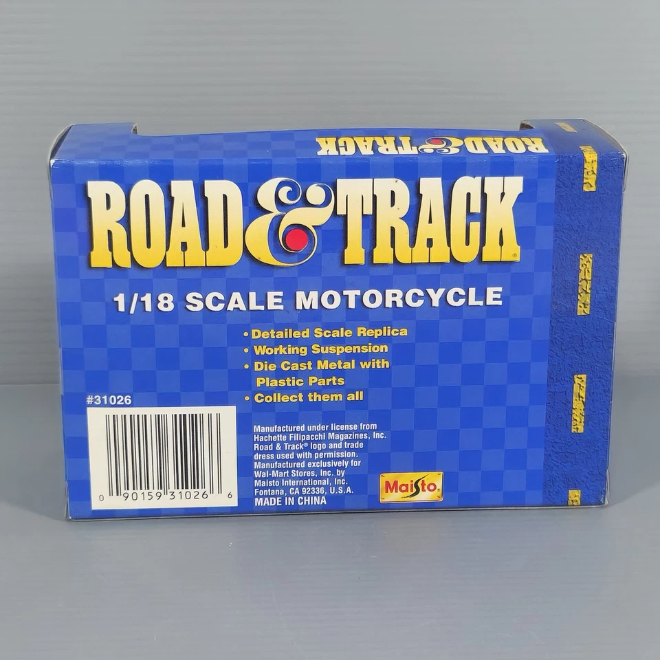 Moto Guzzi V10 Centauro Motocicleta Escala 1:18 Carretera y Pista Réplica por Maisto Rojo Foto 4 de 4