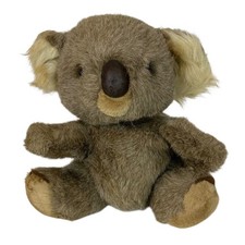 Playful Pals Puppet Koala Bear By Mervyns Brown Beige Plush Toy Korea Vintage